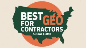 Best GEO for contractors showing top geographic optimization methods to improve local and service-area search presence.